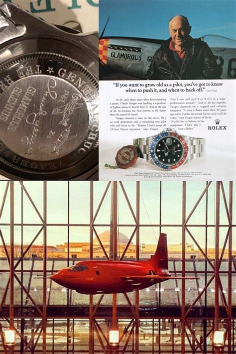 chuck yeager rolex|Lessons In Wristory: The Rolex Watches of Chuck Yeager.